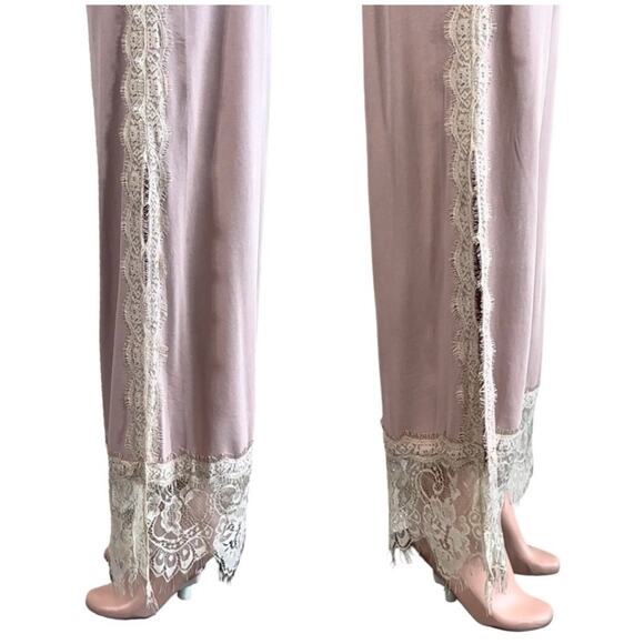 POL LACE IT DOWN PANTS MAUVE  SIZE L $68 - Picture 9 of 12